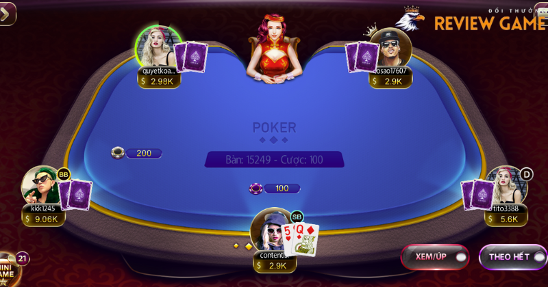 Bí quyết chơi Poker Zowin chiến thắng