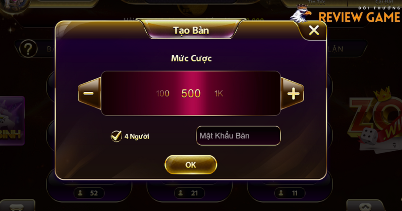 Giới thiệu về game Mậu Binh Zowin